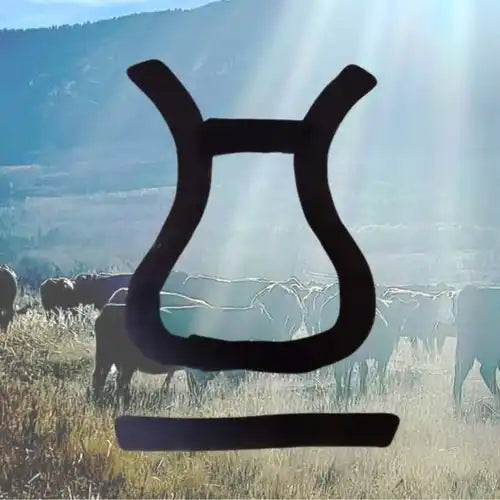 Black zodiac sign taurus pendant necklace