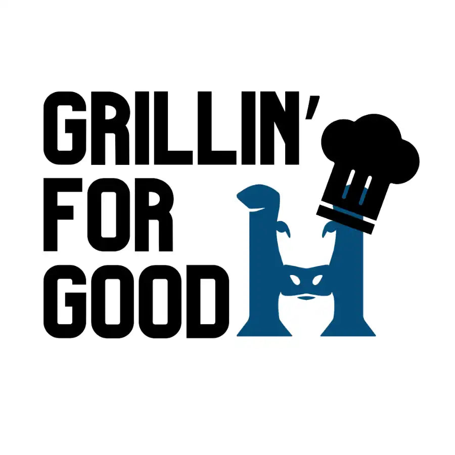 Chef hat grill design sticker
